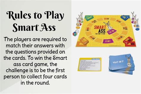 smart ass hard ass card|How to play Smart Ass .